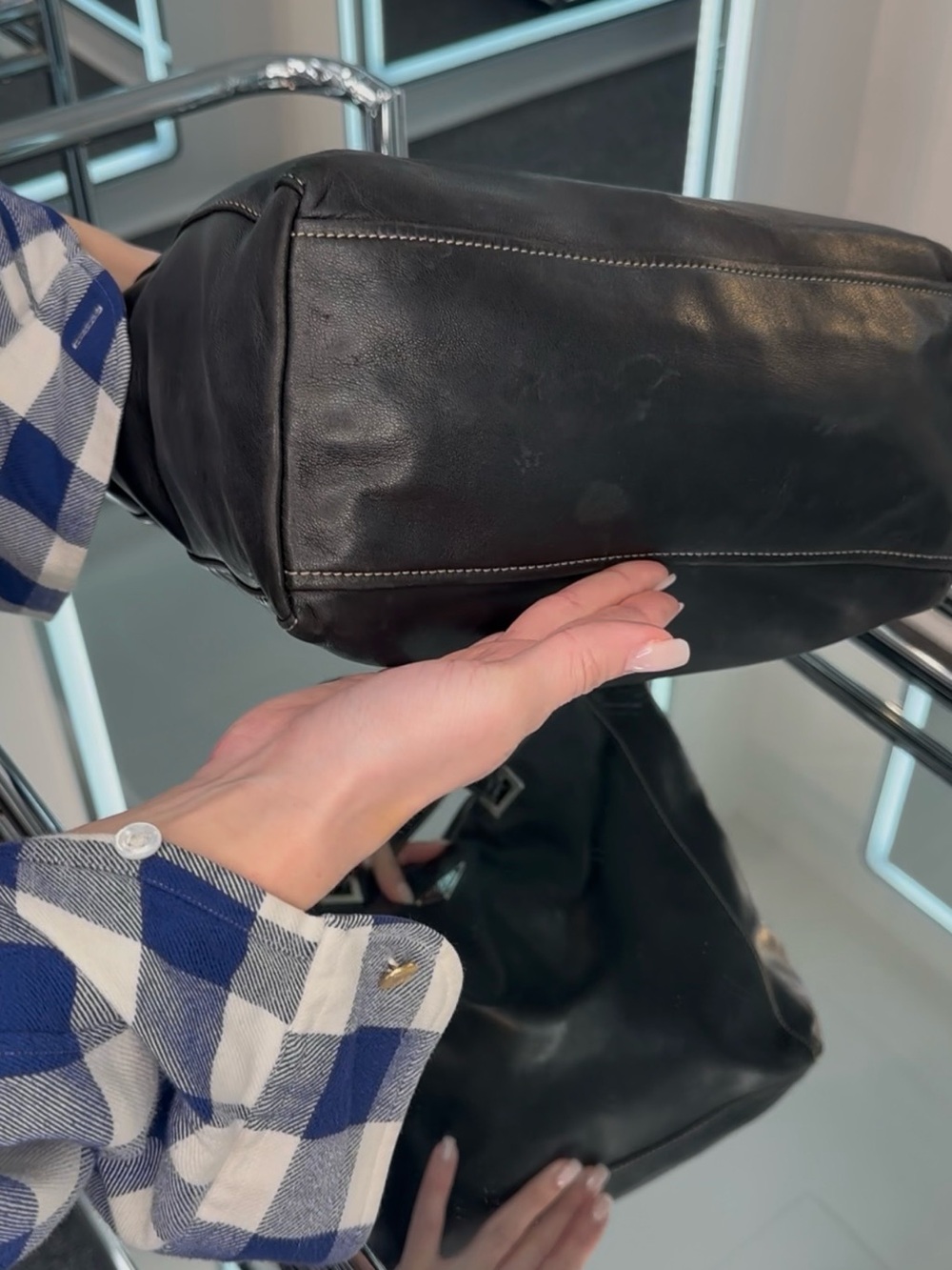 Prada "Acciaio" Tote - Picture 9 of 16